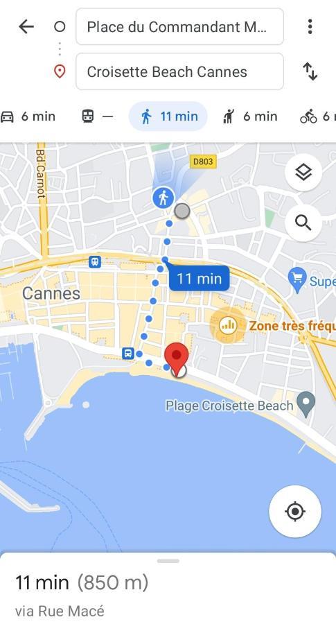 Studio En Plein Centre Ville De Cannes Exteriör bild